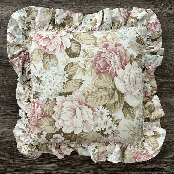 Cuddledown Bedding Cuddledown Floral Cotton Twin Duvet Cover